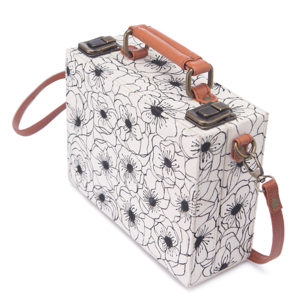 Order online Floral hand-painted sling bag- gonecase.in