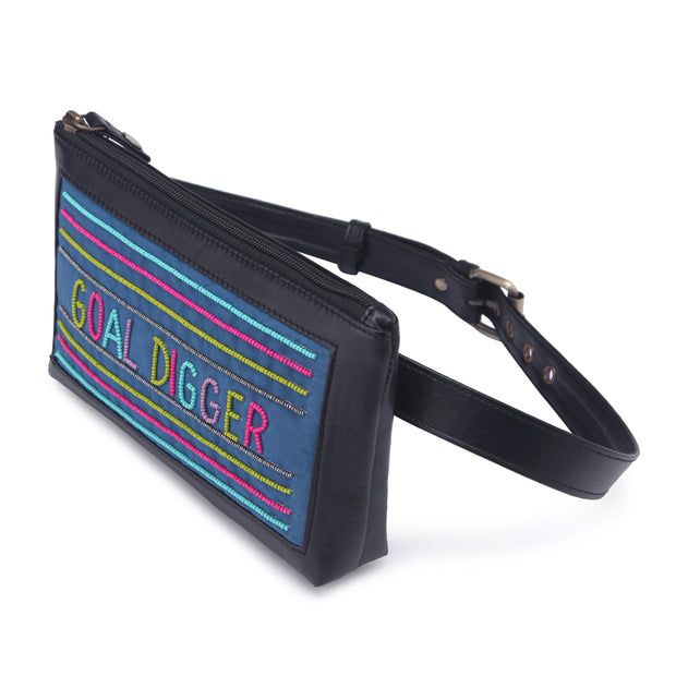 order online Goal digger Handembroidered waist belt- gonecase.in