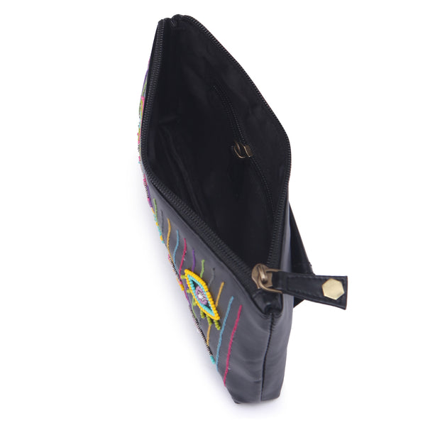 Order Online Evil eye embroidered belt bag- gonecase.in