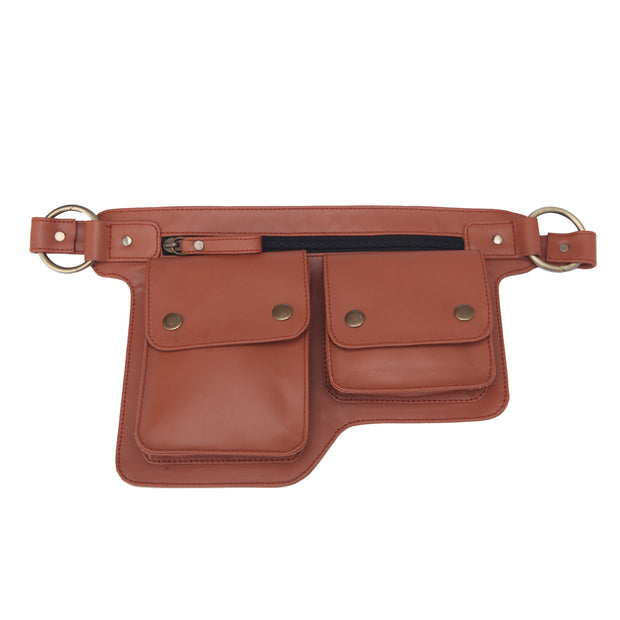 Order online Brown Basic lovers Waist Belt Bag- gonecase.in