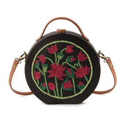 Pichwai Embroidered Sling Bag ,sling bag, gonecasestore - gonecasestore