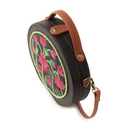 Pichwai Embroidered Sling Bag ,sling bag, gonecasestore - gonecasestore