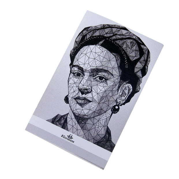 Frida Face Diary ,diary, gonecasestore - gonecasestore