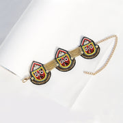 Jagannath Hand Embroidered Choker ,Necklines, gonecasestore - gonecasestore