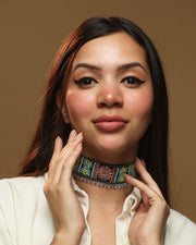 Chakori Hand Embroidered Choker by gonecase