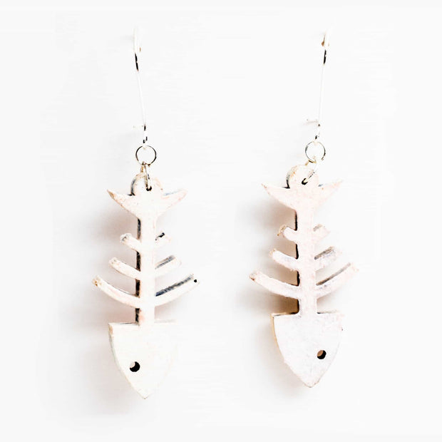 Fish Bone by Gonecase ,Earrings, gonecasestore - gonecasestore