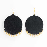 Jute Earrings ,Earrings, gonecasestore - gonecasestore