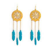 Dream Catcher Earring ,Earrings, gonecasestore - gonecasestore