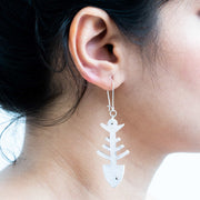 Fish Bone by Gonecase ,Earrings, gonecasestore - gonecasestore