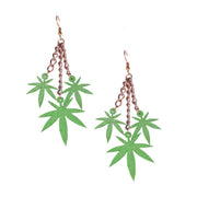 Marijuana Earrings by Gonecase ,Earrings, gonecasestore - gonecasestore