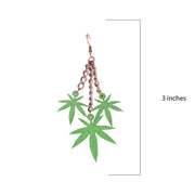 Marijuana Earrings by Gonecase ,Earrings, gonecasestore - gonecasestore