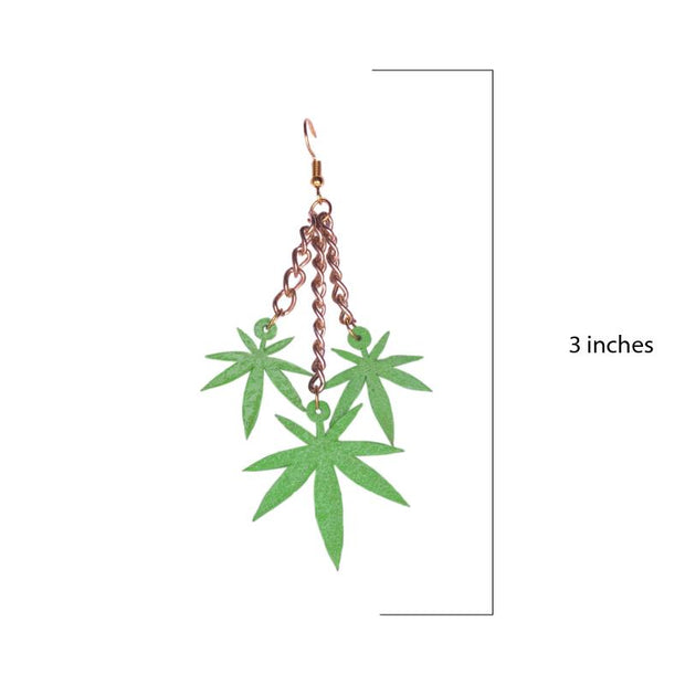 Marijuana Earrings by Gonecase ,Earrings, gonecasestore - gonecasestore