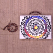 Mandala Handpainted Sling Bag ,sling bag, gonecasestore - gonecasestore