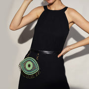 Order online Evil eye round belt bag- gonecase.in