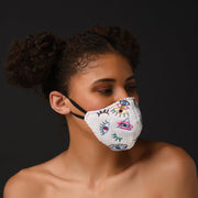 Quirky hand embroidered Mask ,, gonecasestore - gonecasestore