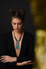 Stalk me Bitches Handcrafted Neckline by gonecase ,Necklace, GoneCase - gonecasestore