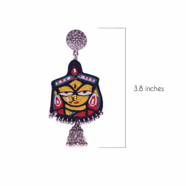 Handmade Jamini Roy Earring ,Earrings, gonecasestore - gonecasestore