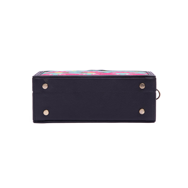 Lotus printed clutch bag by gonecase