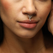 Order online Geometric Sterling Sliver Septum Nose Pin- gonecase.in